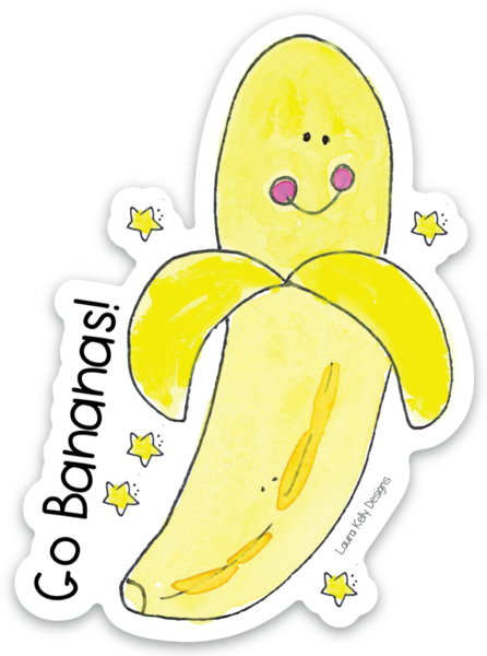 VINYL STICKER - BANANA
