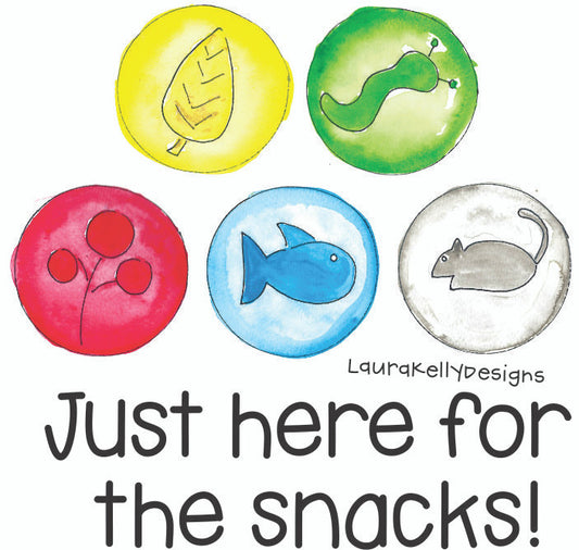 Vinyl Sticker - Wingspan Snacks