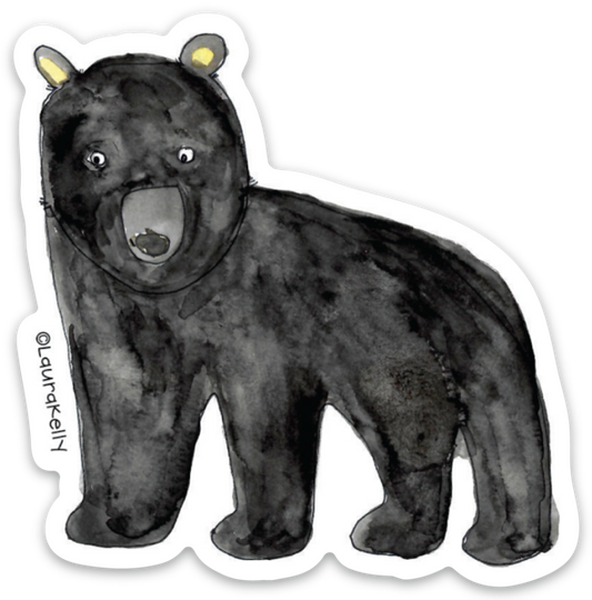 Vinyl Sticker - Black Bear