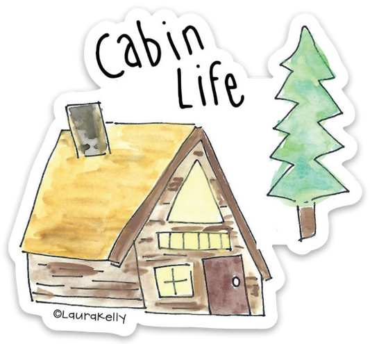 Vinyl Sticker - CABIN
