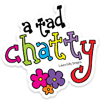 CHATTY VINYL STICKER