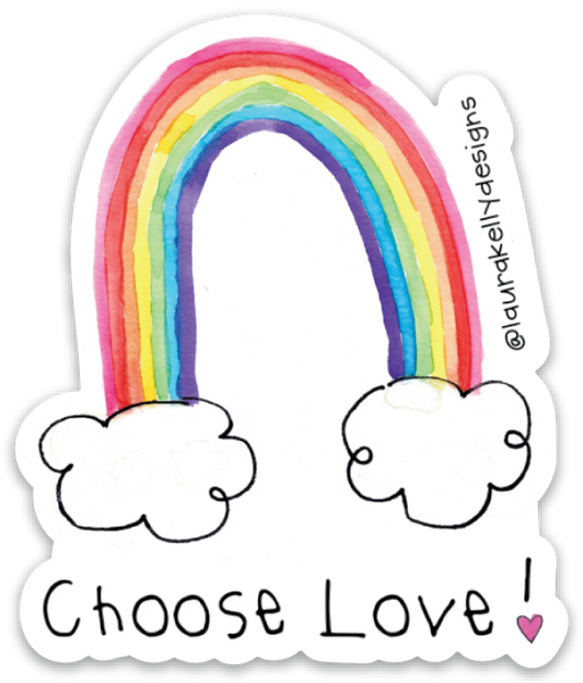 Vinyl Sticker - Choose Love