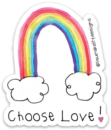 Vinyl Sticker - Choose Love