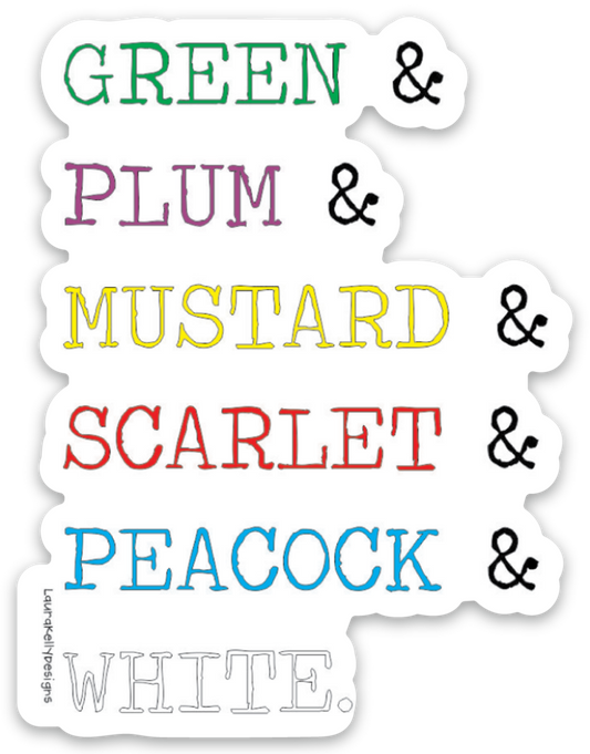 Vinyl Sticker-CLUE