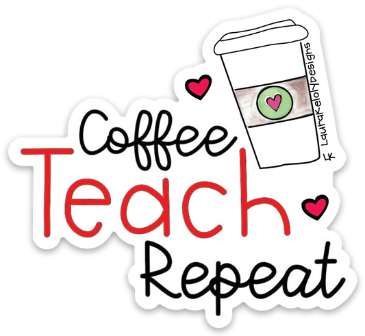 Vinyl Sticker-COFFEETEACH
