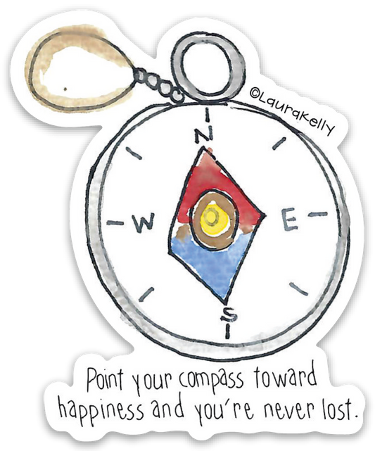 Vinyl Sticker-COMPASS