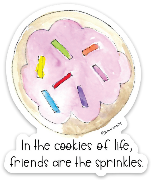 VINYL STICKER-COOKIE