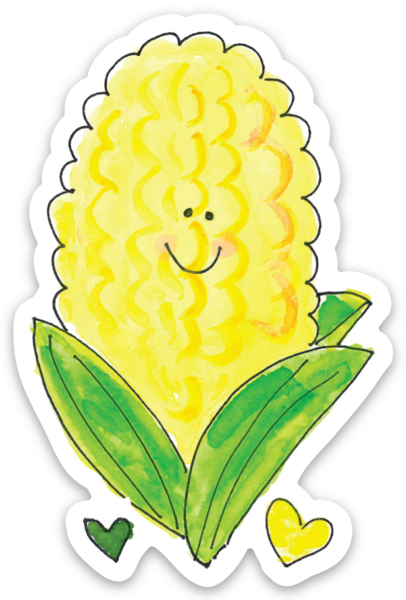 Vinyl Sticker-CORN