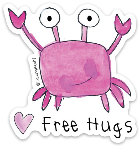 Vinyl Sticker-CRAB