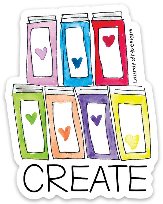 Vinyl Sticker - Create