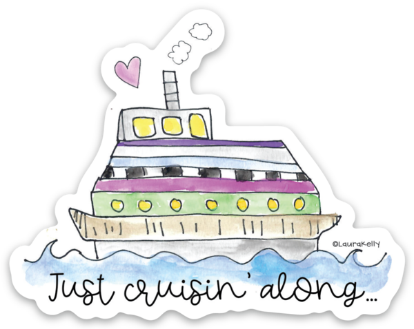 Vinyl Sticker-CRUISIN'