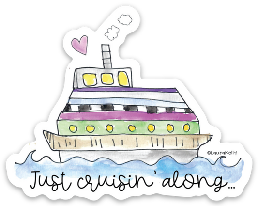 Vinyl Sticker-CRUISIN'
