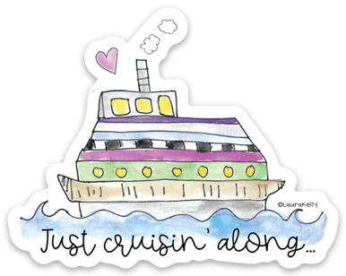 Vinyl Sticker-CRUISIN'