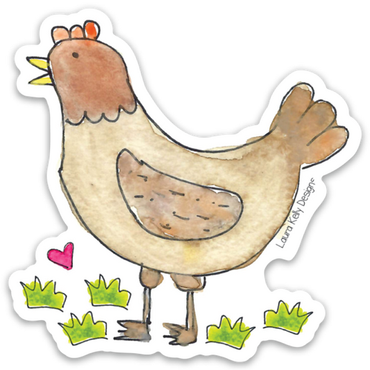 VINYL STICKER - CHICKEN
