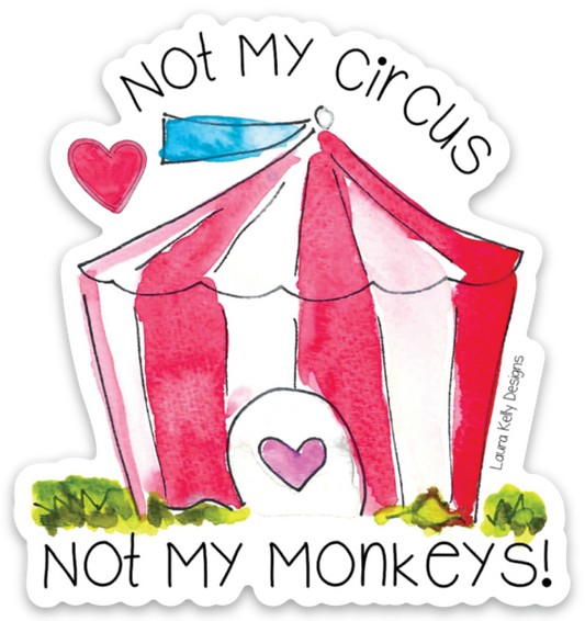 VINYL STICKER - CIRCUS
