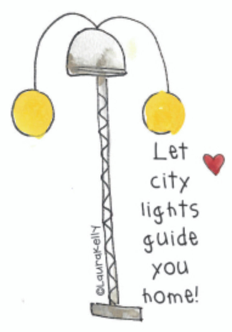 Vinyl Sticker-CITYLIGHTS