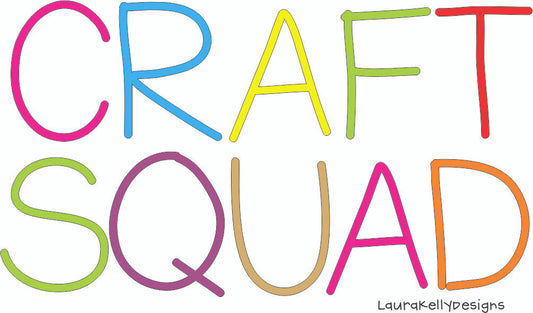 Vinyl Sticker - Craft Squad