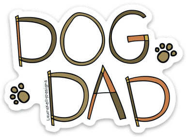 Vinyl Sticker DOGDAD