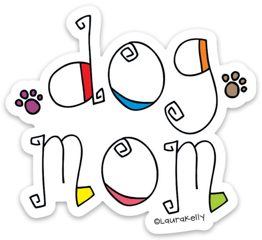 Vinyl Sticker-DOGMOM