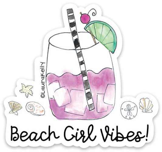 Vinyl Sticker-DRINK