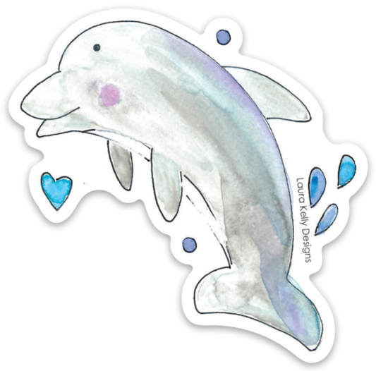 Vinyl Sticker - Dolphin