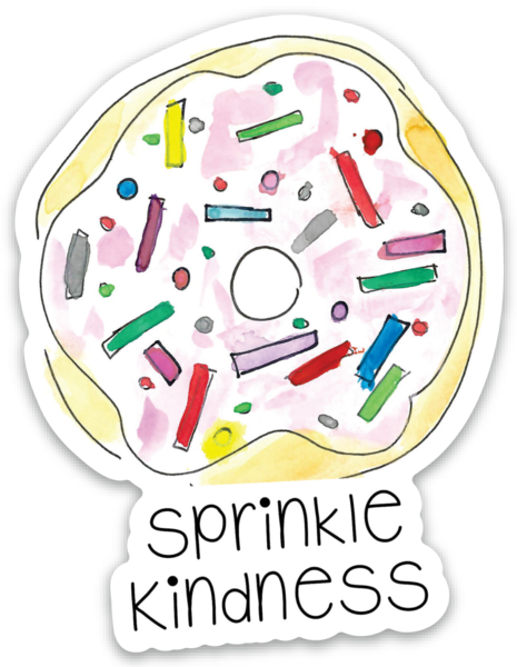 Vinyl Sticker - Donut Kindness