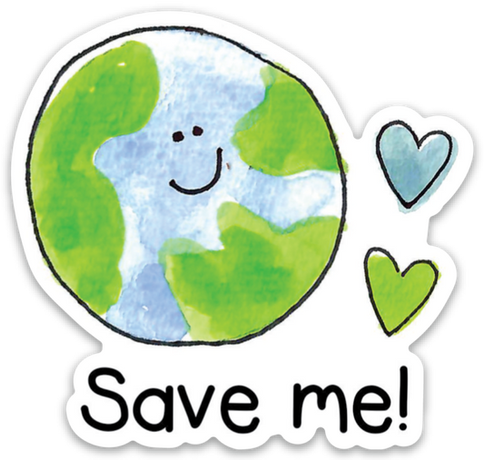Vinyl Sticker - Earth