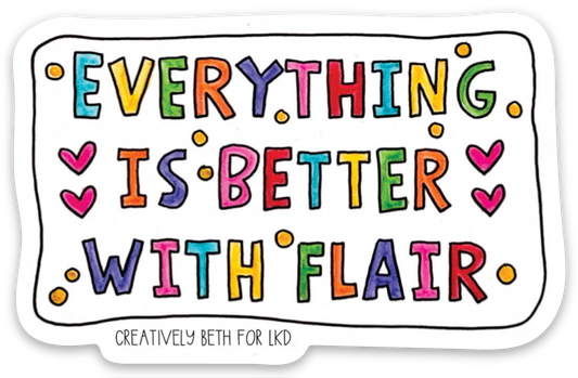 Vinyl Sticker - FLAIR