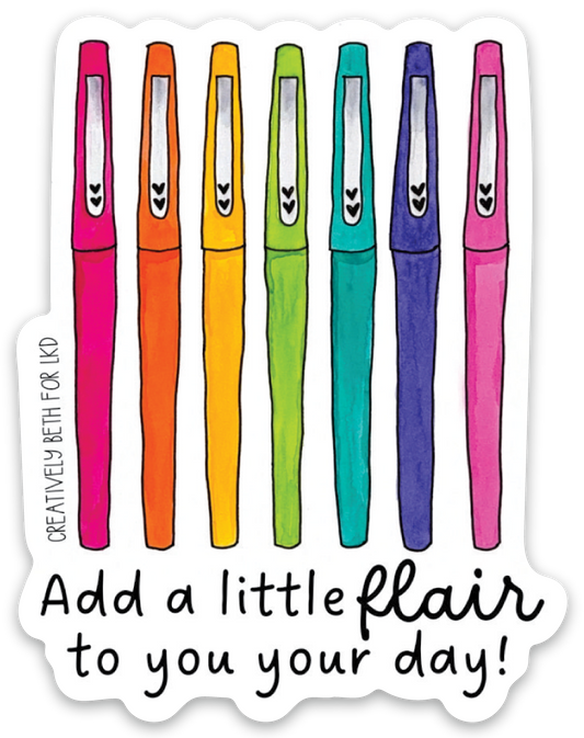 Vinyl Sticker - FLAIR PENS