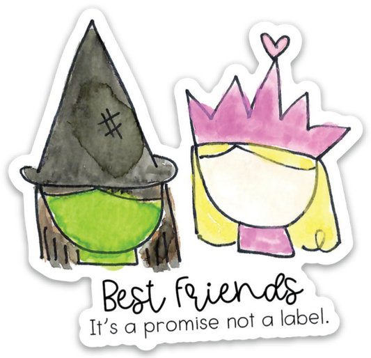 Vinyl Sticker - Best Friends