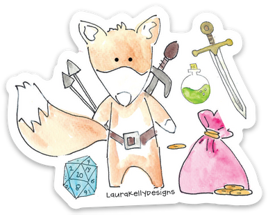 Vinyl Sticker-GAMERFOX