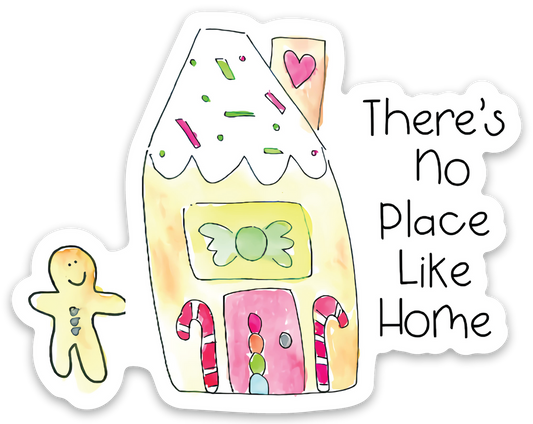 VINYL STICKER-GINGERBREAD
