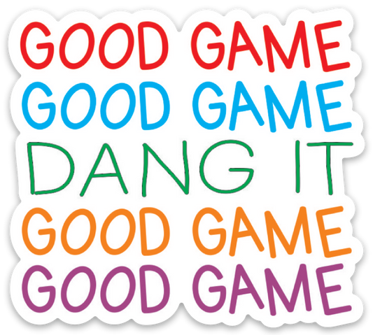 VINYL STICKER-GOODGAME