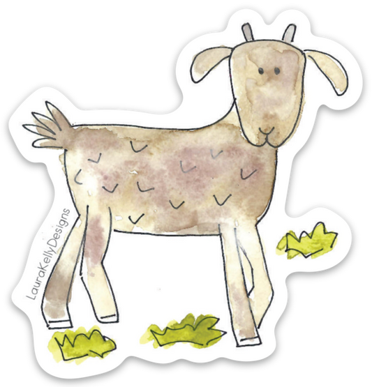 Vinyl Sticker - Goat
