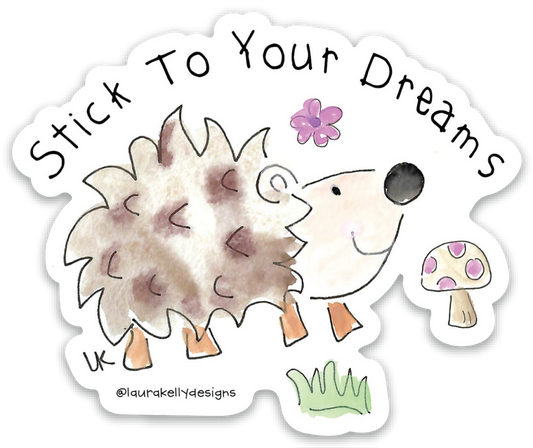 Vinyl Sticker - Hedgehog