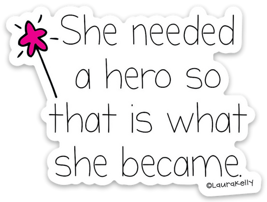 Vinyl Sticker - Hero