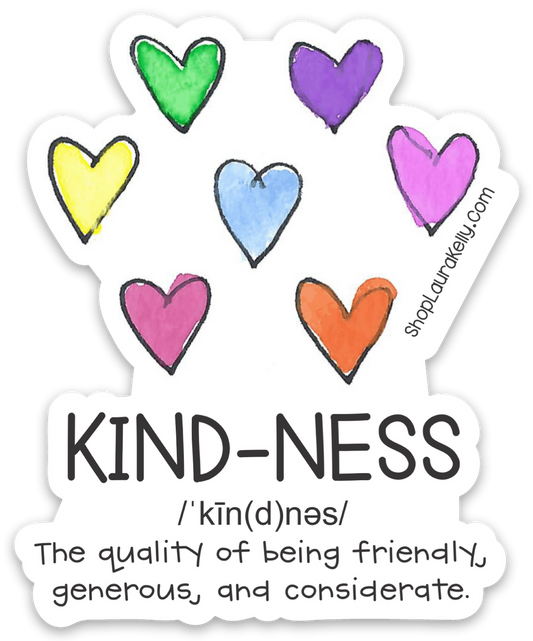 Vinyl Sticker - Kindness Definition