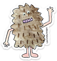 KID BIGFOOT VINYL STICKER