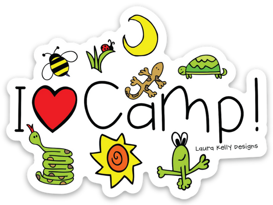 VINYL STICKER - LOVE CAMP