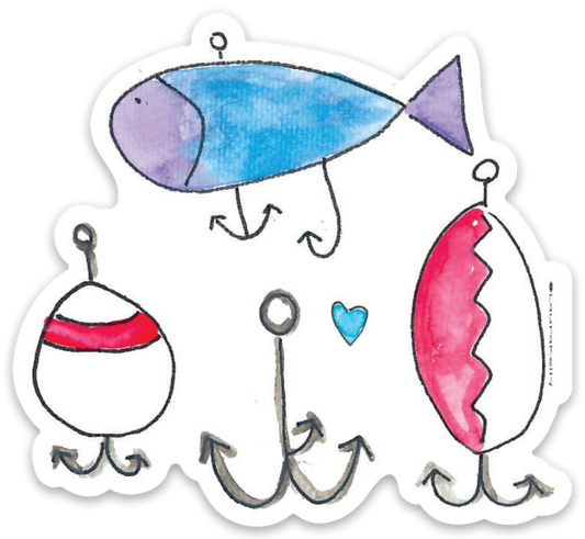 VINYL STICKER-LURES