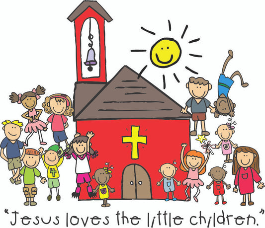 VINYL STICKER - LITTLE CHILDREN