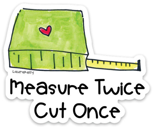 Vinyl Sticker-MEASURE