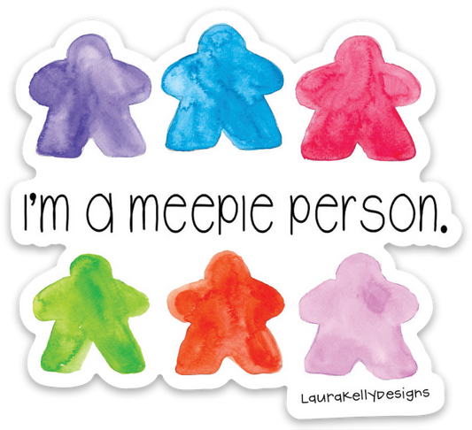 Vinyl Sticker-MEEPLE