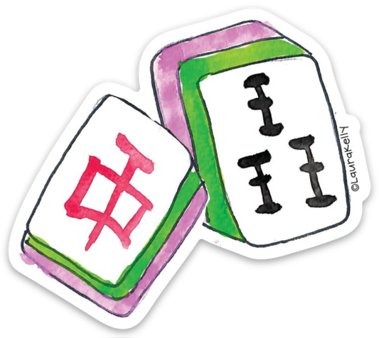 Vinyl Sticker - Mahjong