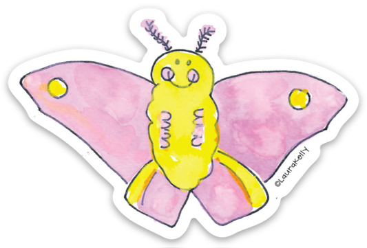 Vinyl Sticker - Moth