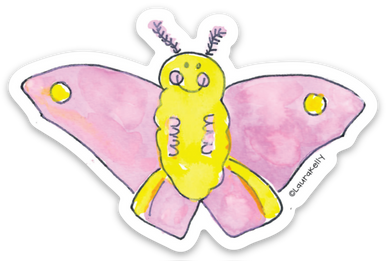 Vinyl Sticker - Moth
