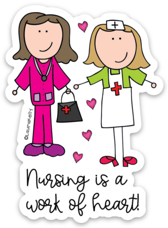 VINYL STICKER-NURSES