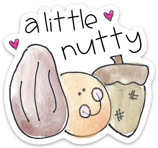 Vinyl Sticker - Nuts