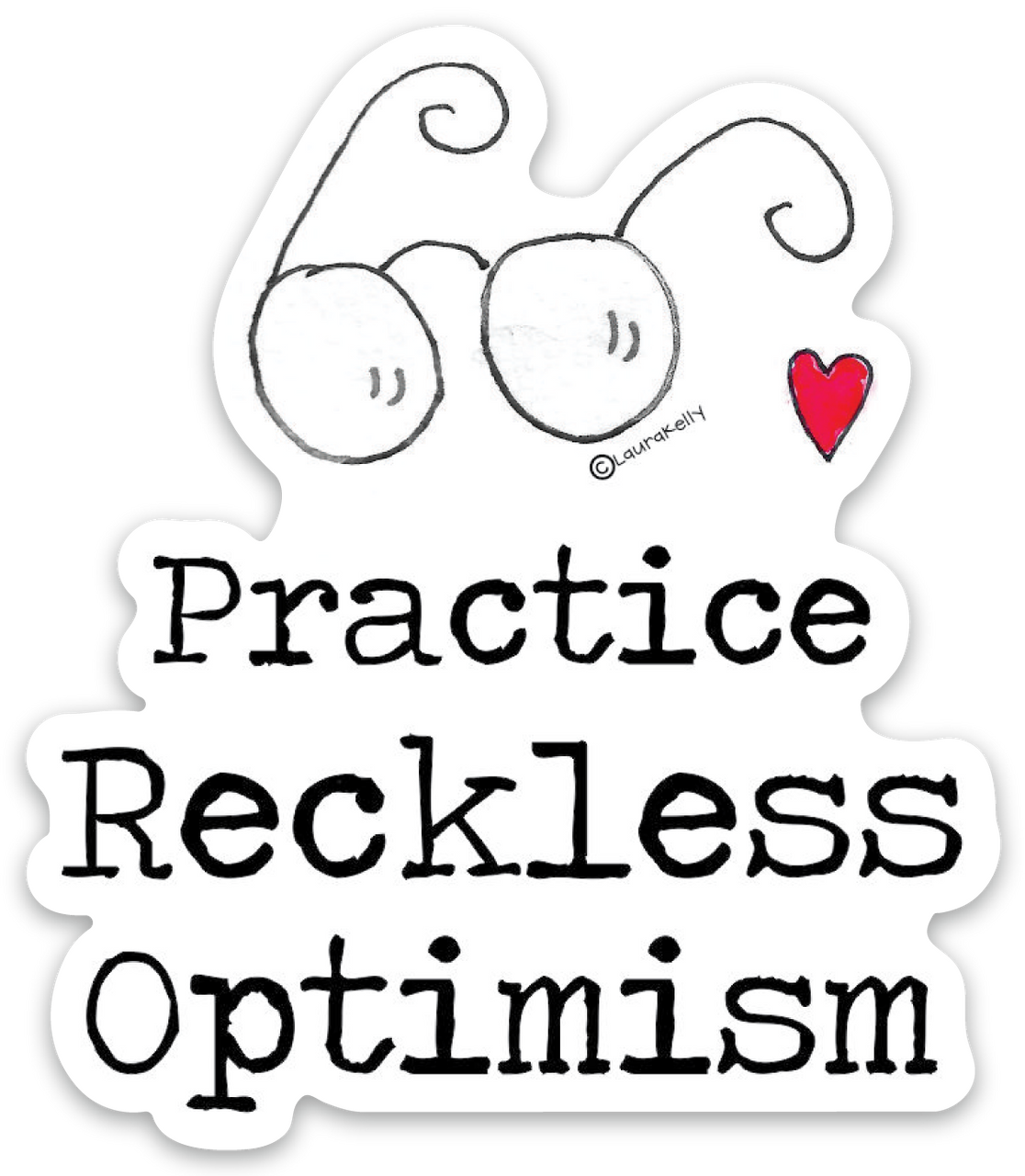 Vinyl Sticker - Optimism