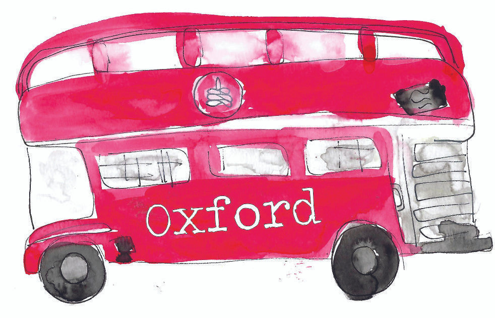 Vinyl Sticker-OXFORDBUS